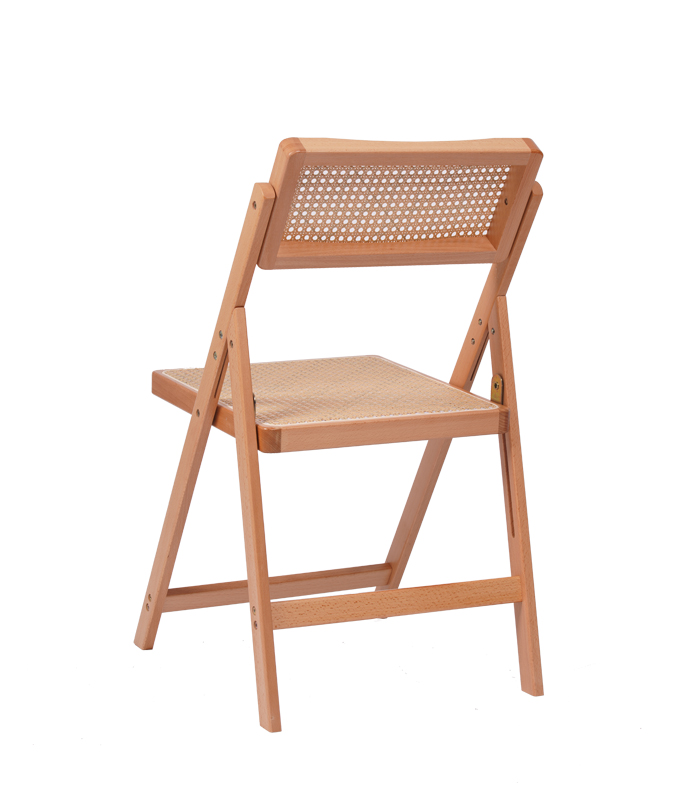 Wicker Folding Chair view 3